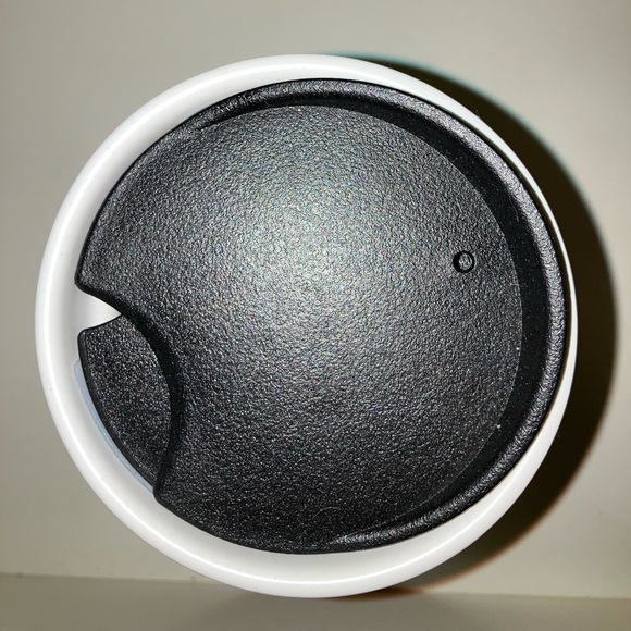 Starbucks holiday lights travel mug glass cup 2016 red 12 oz ceramic coffee Xmas - Picture 3 of 4